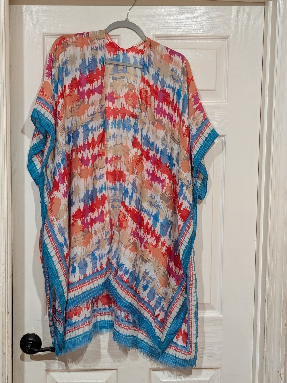 Do everything in Love Kimono Wrap Cover Up Women's Beach Lounge